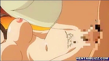 Big Tits Hentai Porn Video - Hot Pokin' and Watchin' with Friends