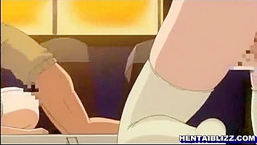 Big Tits Hentai Porn Video - Hot Pokin' and Watchin' with Friends