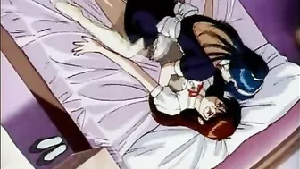 Hentai Maid Fingering Pussy and Hot Fucking by Shemale Anime