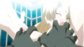 Huge Boobed Pregnant Hentai Gets Fucked by Lizard Monster in Anime