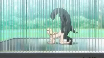 Huge Boobed Pregnant Hentai Gets Fucked by Lizard Monster in Anime