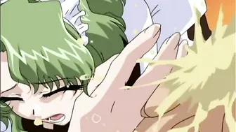 Maid with Enema, Oral Sex and Ass Injection in Hentai Porn