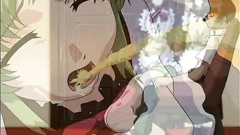 Maid with Enema, Oral Sex and Ass Injection in Hentai Porn