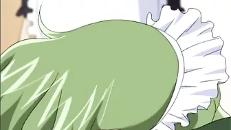 Maid with Enema, Oral Sex and Ass Injection in Hentai Porn