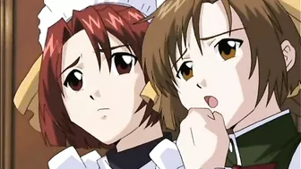 Maid with Enema, Oral Sex and Ass Injection in Hentai Porn