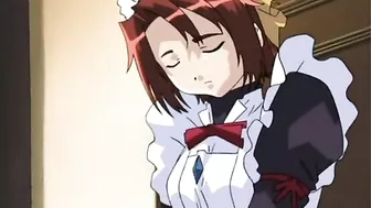 Maid with Enema, Oral Sex and Ass Injection in Hentai Porn