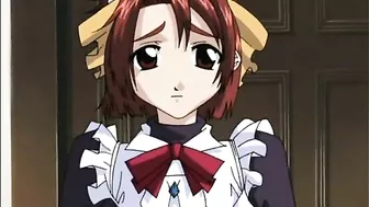 Maid with Enema, Oral Sex and Ass Injection in Hentai Porn