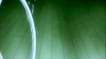 Bondage Coed Gets Stuffed with Stick in Pussy and Assfucked