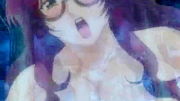 Hentai nurse gets wetpussy poked and facial cumshot in the outdoor