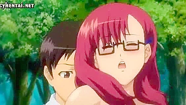 Anime Redhead Gets Anal Squirting in Cartoon Porn