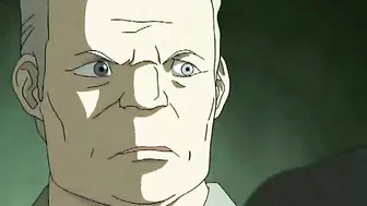 Chained hentai gets ass injection and sprayed shit, chained, bondage, ass, injection, roped