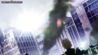 Hentai Cartoon Blowjob Porn - Big Titted Animation Gets Hard Rammed