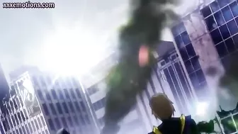 Hentai Cartoon Blowjob Porn - Big Titted Animation Gets Hard Rammed