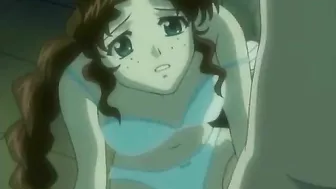 Bondage Hentai Cutie Gets Ass Injection with Enema, BDSM, Anime