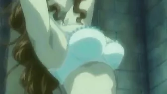 Bondage Hentai Cutie Gets Ass Injection with Enema, BDSM, Anime