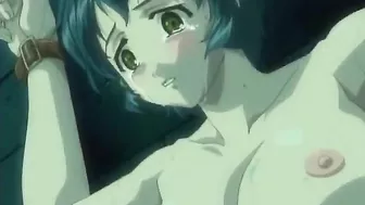 Bondage Hentai Cutie Gets Ass Injection with Enema, BDSM, Anime