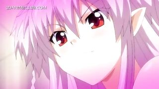Busty Teen Anime Girl Rides Horny Penis in Cartoon Hentai Boob Fest