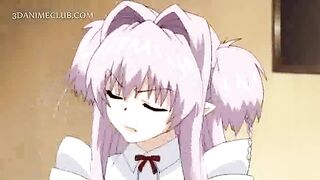 Busty Teen Anime Girl Rides Horny Penis in Cartoon Hentai Boob Fest