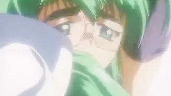 Hard Bondage Threesome Fucked by Shemale Anime Nurse in Hentai Porn