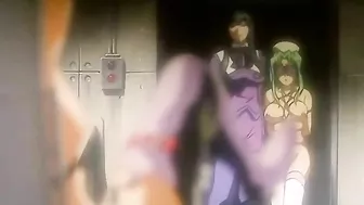 Hard Bondage Threesome Fucked by Shemale Anime Nurse in Hentai Porn