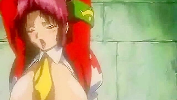 Hard Bondage Threesome Fucked by Shemale Anime Nurse in Hentai Porn