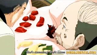 Japanese Schoolgirl Gets Humiliated and Gangbanged in Anime Hentai Orgy