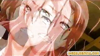 Japanese Schoolgirl Gets Humiliated and Gangbanged in Anime Hentai Orgy
