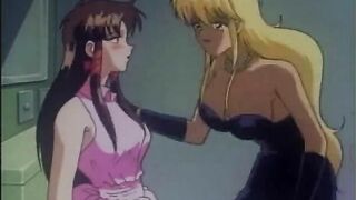 Transsexual hentai gets blowjob and tit-fucked