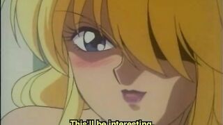 Transsexual hentai gets blowjob and tit-fucked