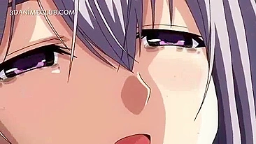 Busty Anime Girl Gets Squeezed - Big Tits Hentai Video