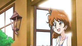 Busty Japanese hentai maid robot hot oralsex and fucked, Anime, Japanese