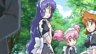 Busty Japanese hentai maid robot hot oralsex and fucked, Anime, Japanese