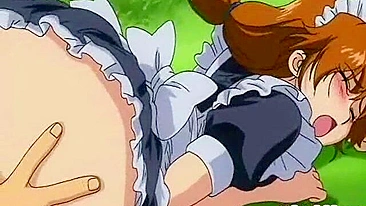 Busty Japanese hentai maid robot hot oralsex and fucked, Anime, Japanese
