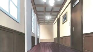 Hentai Maid Lesbian Threesome Dildo Fuck Wet Pussy