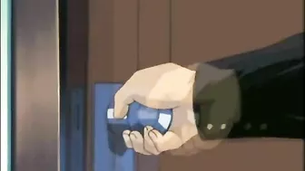 Coed busty hentai cutie gets fingered and anal fucked, Coed, Fingered Coed busty hentai cutie gets fingered and anal fucked, Coed, Fingered