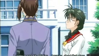 Coed busty hentai cutie gets fingered and anal fucked, Coed, Fingered