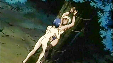 Hentai Porn Video - Chained Girl Gets Fingered and Pussy Licking