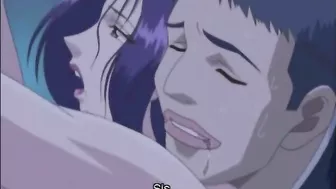 Japanese Hentai Babe Gets Double-Penetrated By Brother in Bondage