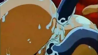 Hentai monsters with tentacle cocks take on multiple partners in an outdoor gangbang Hentai monsters with tentacle cocks take on multiple partners in an outdoor gangbang