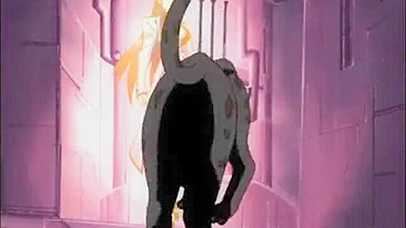 Wild Bondage Muzzled Hentai Doggystyle Poked