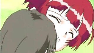 Hentai Schoolgirl Gets Fucked Outdoors by Bandits