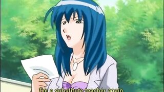 Hentai Schoolgirl Gets Fucked Outdoors by Bandits