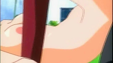 Hentai Schoolgirl Gets Fucked Outdoors by Bandits