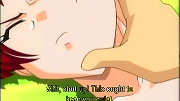 Hentai Schoolgirl Gets Fucked Outdoors by Bandits