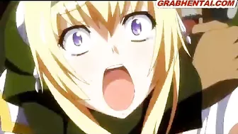 Experience the Ultimate Hentai Fantasy with Princess and her Ebony Monявer Cocks