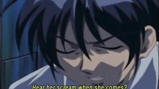 Ghetto Anime Pervert Fucks Hentai Girl's Mouth and Pussy