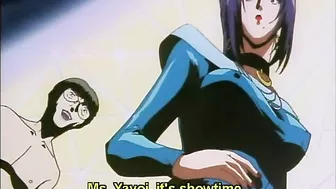 Public Exhibition of Big-Boobed Hentai with Chained Hard Sex