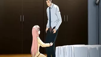 This! Hot Redhead Jerks a Dirty Dick and Gives Mind-Blowing Titjob in Hentai Video