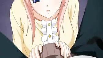 This! Hot Redhead Jerks a Dirty Dick and Gives Mind-Blowing Titjob in Hentai Video