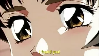 Shemale hentai with bigboobs gets sucked her cock by a busty ani